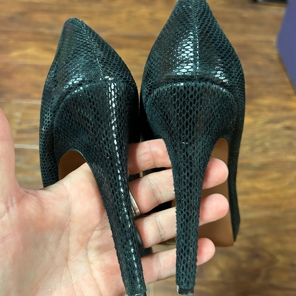 Bcbg Generation Parade Snake Print Platform Stile… - image 3